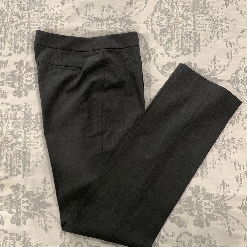 Ellie Tahari charcoal trouser Size 2